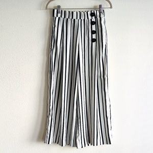 Zara Cropped Silky Pants